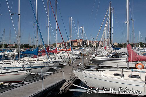 Karlskrona, marina - port jachtowy, Szwecja