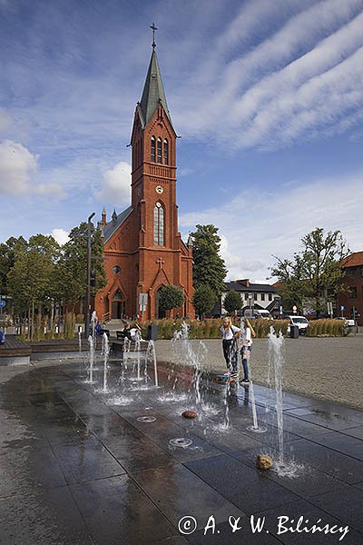 Kartuzy, poewangelicki kościół świętego Kazimierza przy Rynku