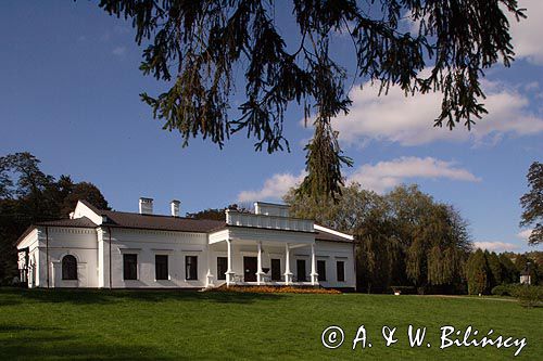 Kąśna Dolna Dwór - muzeum Ignacego Paderewskiego