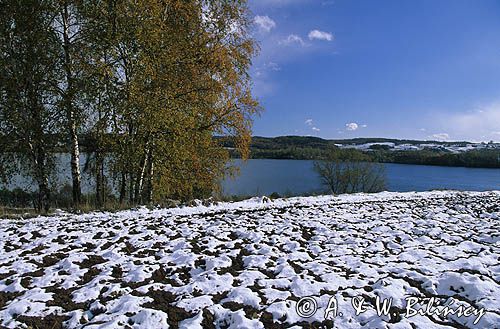 jezioro Raduńskie Kaszubski Park Krajobrazowy okolice Chmielna