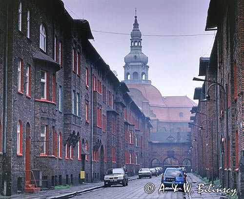 Katowice, górnicze osiedle Nikiszowiec, ul. św Anny