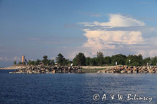 port na wyspie Kattilankalla, Finlandia, Zatoka Botnicka