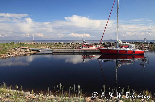 port na wyspie Kattilankalla, Finlandia, Zatoka Botnicka