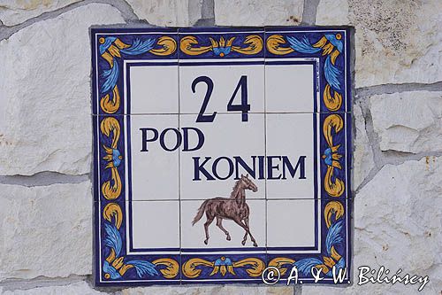 Kazimierz Dolny nad Wisłą, dom pod koniem