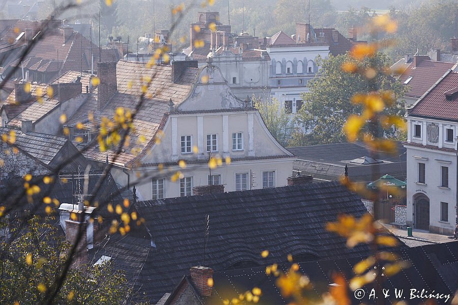 Kazimierz Dolny nad Wisłą, kamienice przy rynku