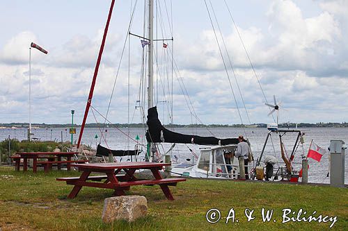 port jachtowy Kignaes, Roskilde Fjord, Zelandia, Dania