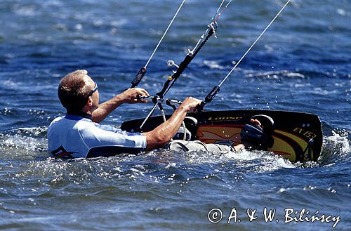 kitesurfing