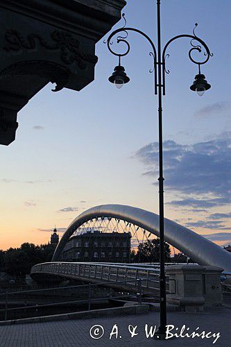 rzeka Wisła w Krakowie na Krakowskim Kazimierzu, Kładka Ojca Bernatka