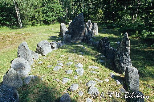 Klintehamn, Gotland, Rannarve Klinte Parish, grobowiec w kształcie łodzi