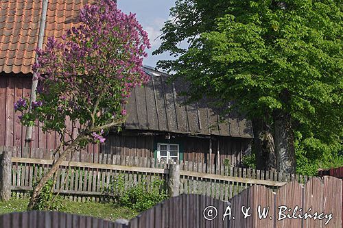 zabytkowe chaty, Klon, Mazury