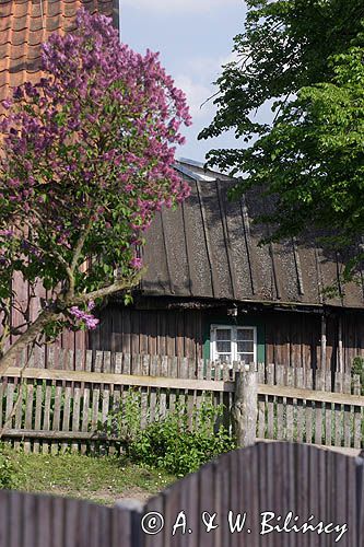 zabytkowe chaty, Klon, Mazury