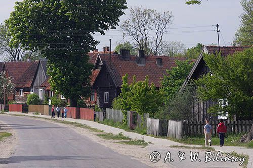 zabytkowe chaty, Klon, Mazury