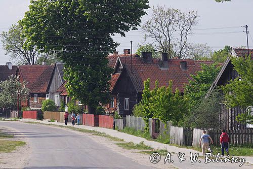 zabytkowe chaty, Klon, Mazury