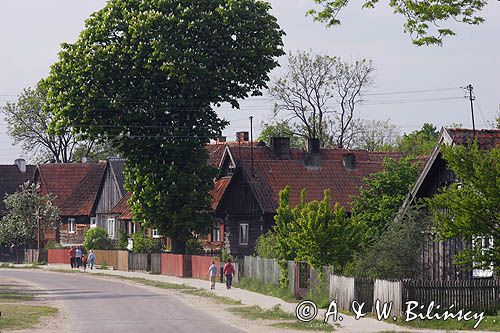 zabytkowe chaty, Klon, Mazury