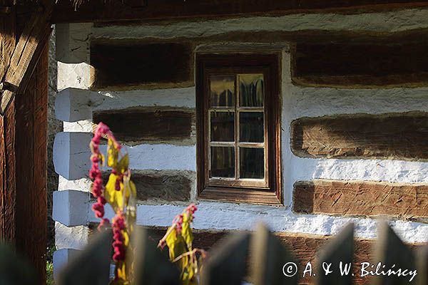 Kolbuszowa, park etnograficzny Muzeum Kultury Ludowej, zagroda z Markowej, Kielarów