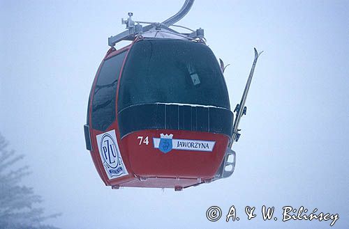 kolej gondolowa na Jaworzynę Krynicką