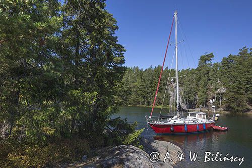 Kolnasviken, Wyspa Orno, Szkiery Szwedzkie koło Nynashamn, Szwecja