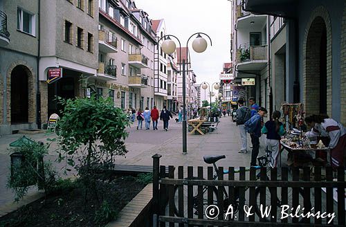 Kołobrzeg, deptak