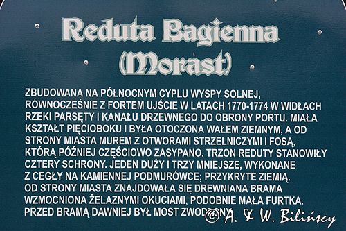 Reduta Bagienna - MORAST - twierdza Kołobrzeg tawerna w porcie jachtowym