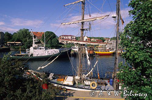 Kołobrzeg port żaglowiec