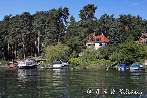 jezioro Kolpinsee, Pojezierze Meklemburskie, Meklemburgia-Pomorze Przednie, Niemcy