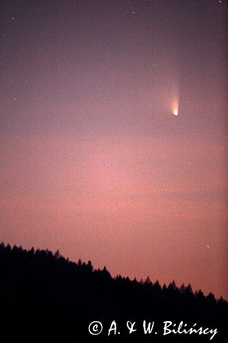 kometa PanStarrs C/2011 L4 Pan-STARRS, Bieszczady