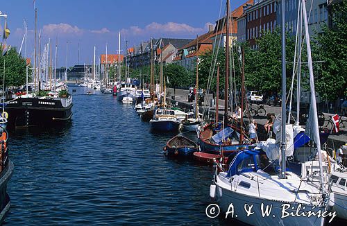 Dania, Kopenhaga, Christianshavn, port jachtowy