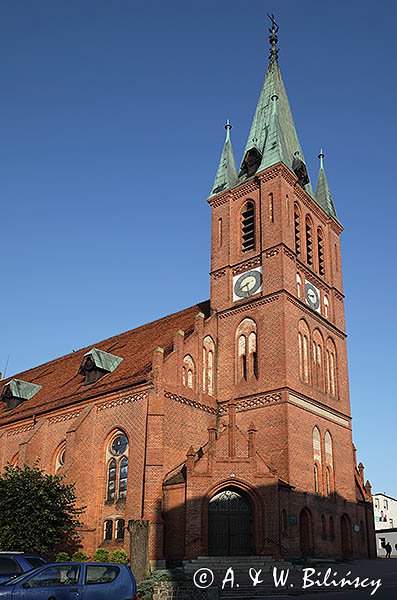 Kościerzyna, kościół Zmartwychwstania Pańskiego w Kościerzynie