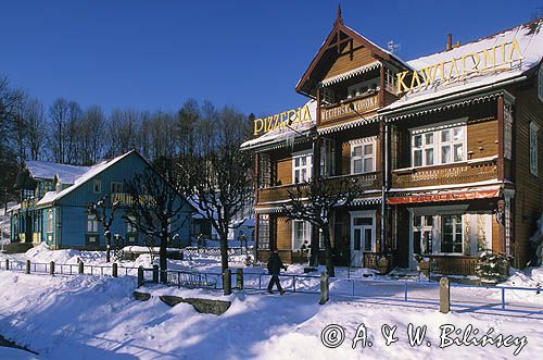 Krynica Górska, wille Węgierska Korona i Romanówka, muzeum Nikofora