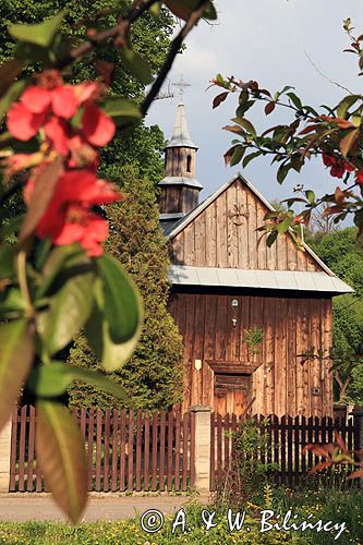 Krzemienna, XIX-wieczna świątynia drewniana, Pogórze Dynowskie