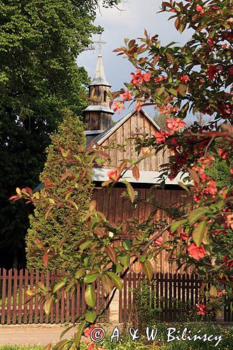 Krzemienna, XIX-wieczna świątynia drewniana, Pogórze Dynowskie