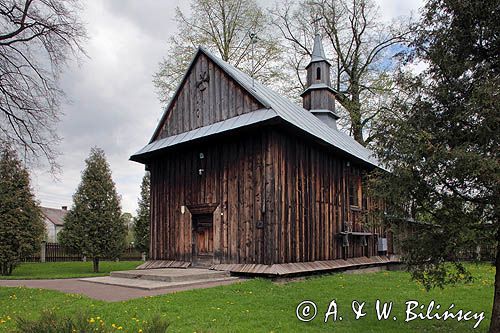 Krzemienna, XIX-wieczna świątynia drewniana, Pogórze Dynowskie
