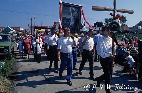 kaszubska rybacka pielgrzymka Kuźnica 24 czerwca 1997