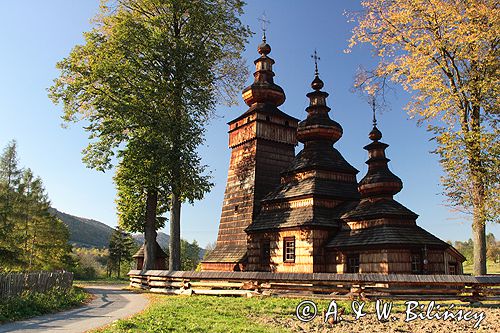 Kwiatoń zabytkowa cerkiew / Beskid Niski /