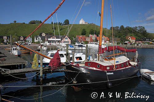 Kyrkbacken na wyspie Ven, Hven, Sund, Szwecja