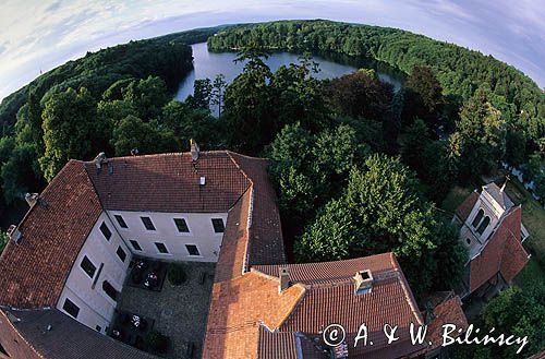 Zamek w Łagowie, Łagów i jezioro Łagowskie