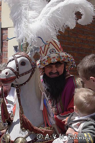 Cracow Lajkonik z dziećmi