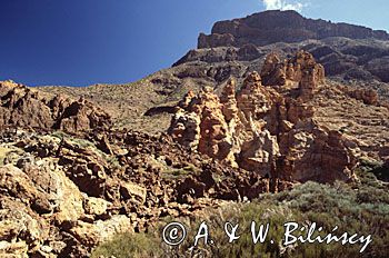 Las Canadas Park Narodowy del Teide Teneryfa Wyspy Kanaryjskie