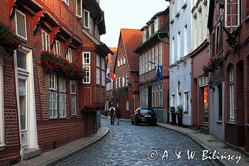 Lauenburg. Niemcy. Bank zdjęć A&W Bilińscy