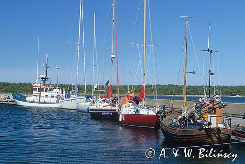 Port Lauterhorn na wyspie Faro k/ Gotlandii)