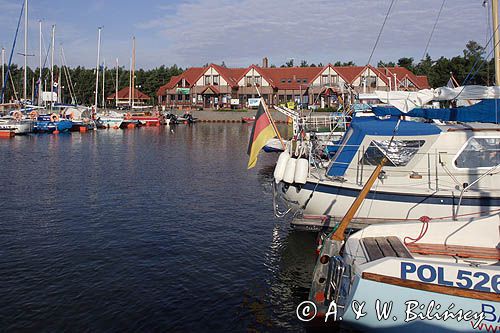 Łeba, port jachtowy