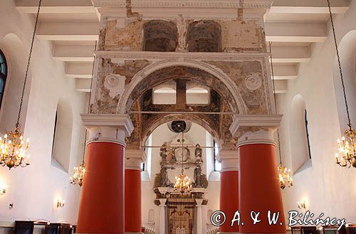 Łęczna, Duża Synagoga, Bima