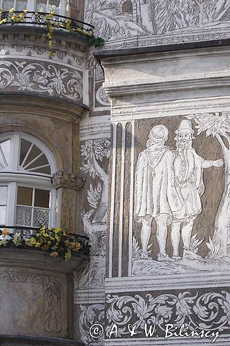 Legnica, dom pod przepiórczym koszem
