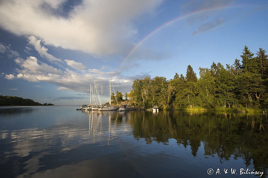 Osterhamn, Wyspa Lido, Szkiery Szwedzkie koło Norrtalje, Szwecja