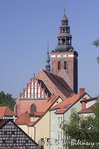 Lidzbark Warmiński, kościół i przedzamcz