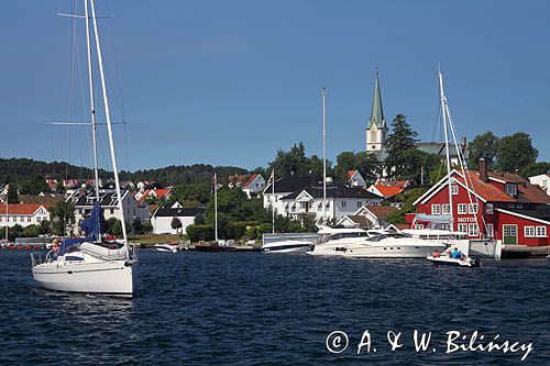 Lillesand, Południowa Norwegia, Skagerrak