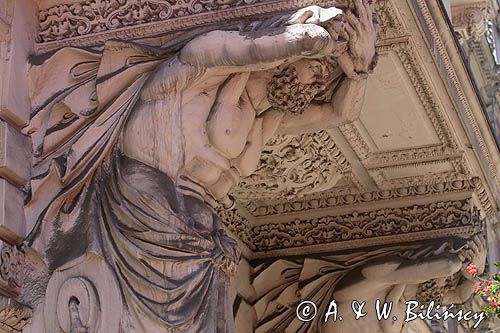 Łódź, Piotrkowska, Atlas, Atlant