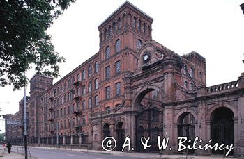 Łódź fabryka Poznańskiego Izraela Kalamaowicza Poznańskiego)