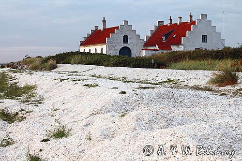 Plaża muszelkowa, Budynek muzeum, Logstor, Limfjord, Jutlandia, Dania