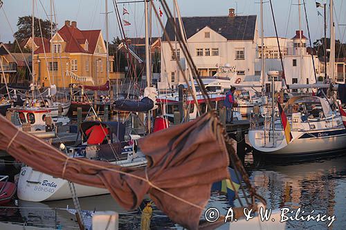 Port Lohals na wyspie Langeland, Dania